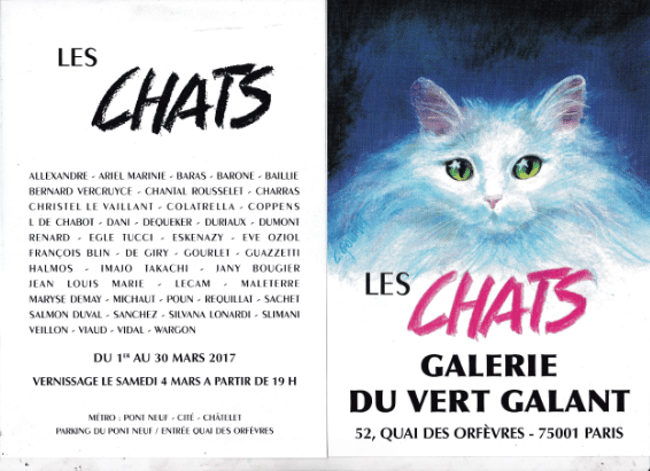 Exposition "Les Chats" Paris