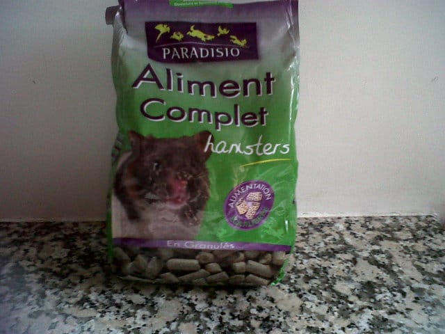 Alimentation Hamster doré
