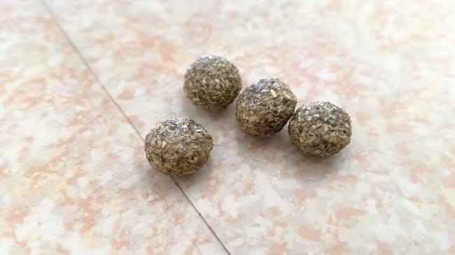 Crottes claires lapin