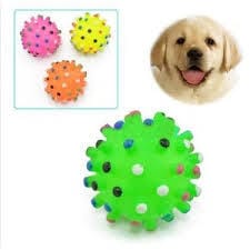 Rubberen speeltje ingeslikt