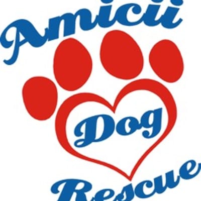 Charity's logo Amicii Dog Rescue