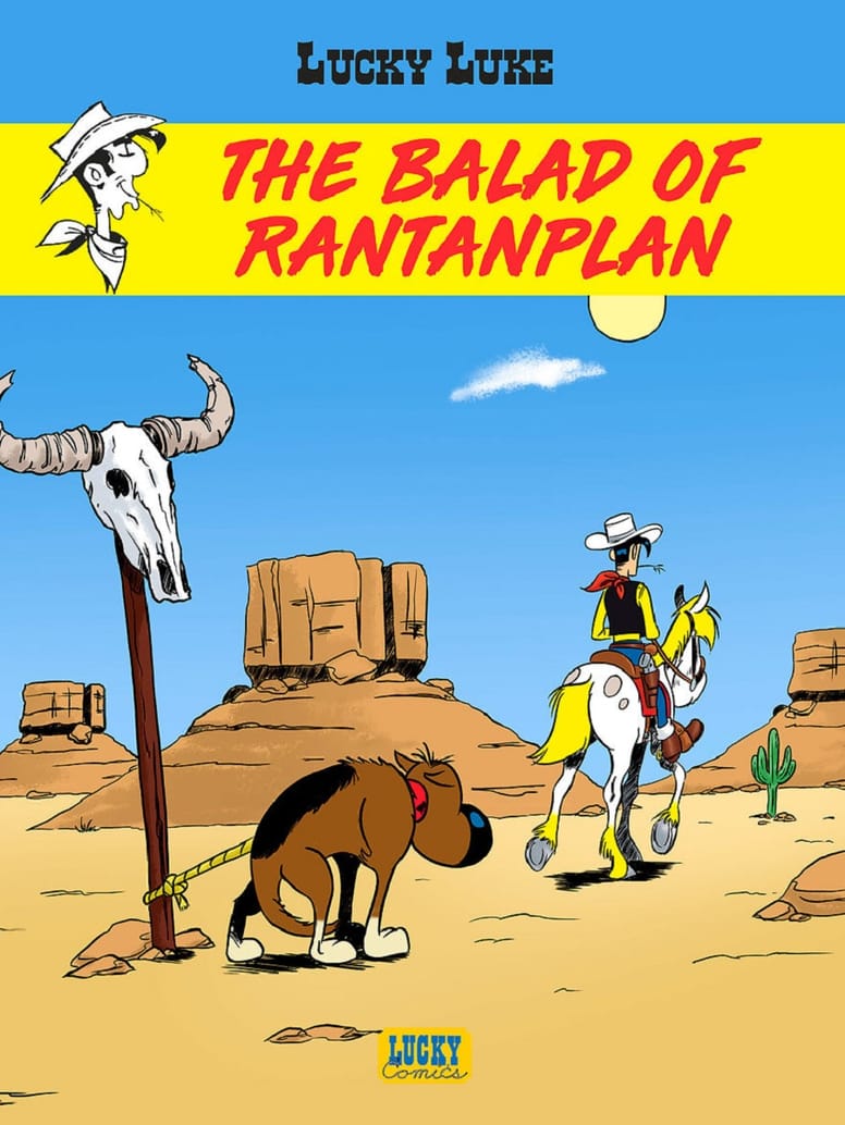 lucky luke abandona perro comic concienciar
