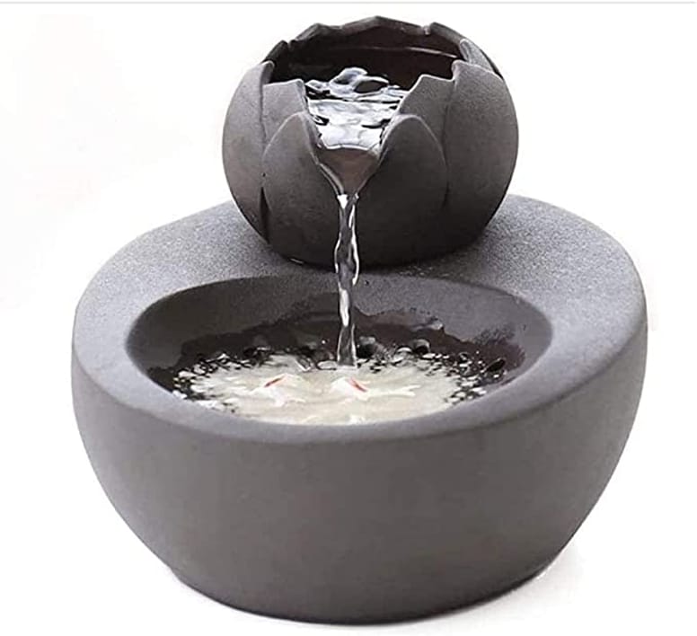 fuente para gatos de ceramica amazon