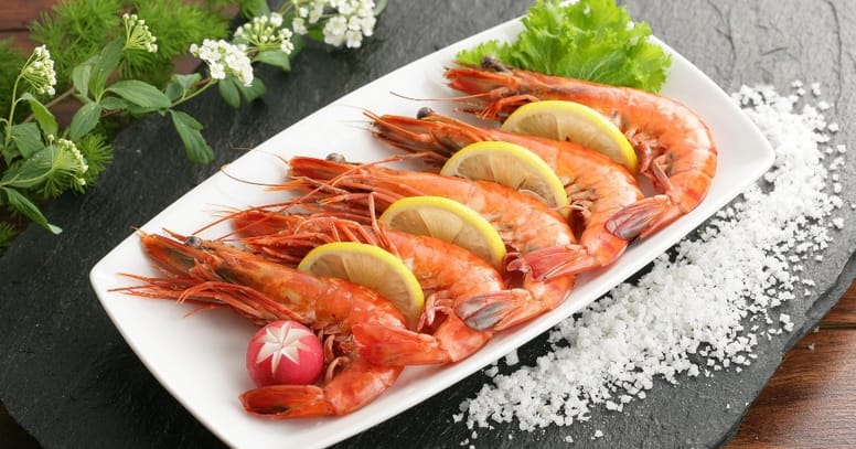 platillo de camarones